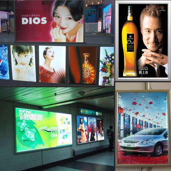 各類廣告燈箱案例